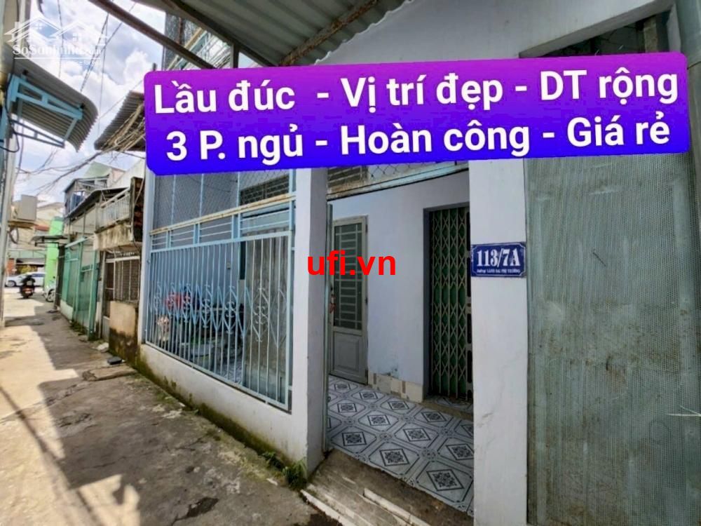 "Bán nhà lầu đúc - vị trí gần & đẹp - bình thuỷ - cần thơ"