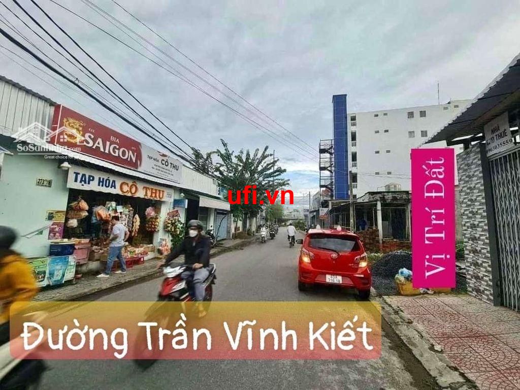 "đất mặt tiền đường trần vính kiết - q. ninh kiêu"