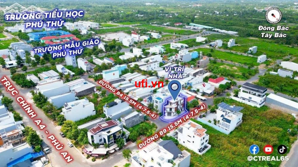 "Nhà bán mới góc 2 mặt tiền