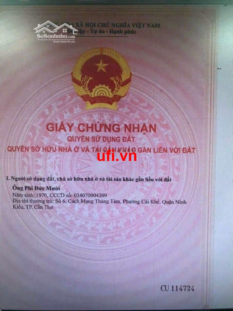 "Nhà mặt tiền lê hồng phong"