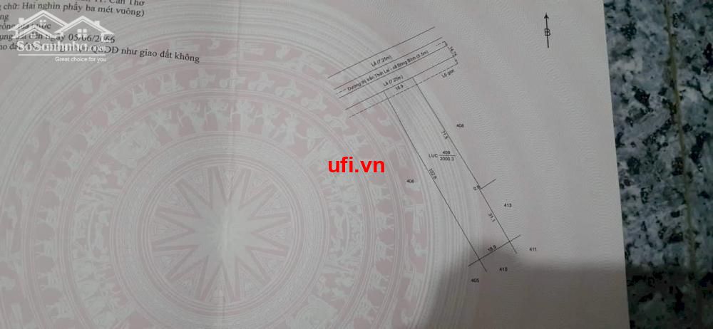 "Bán đất mặt tiền đường huyện 16"