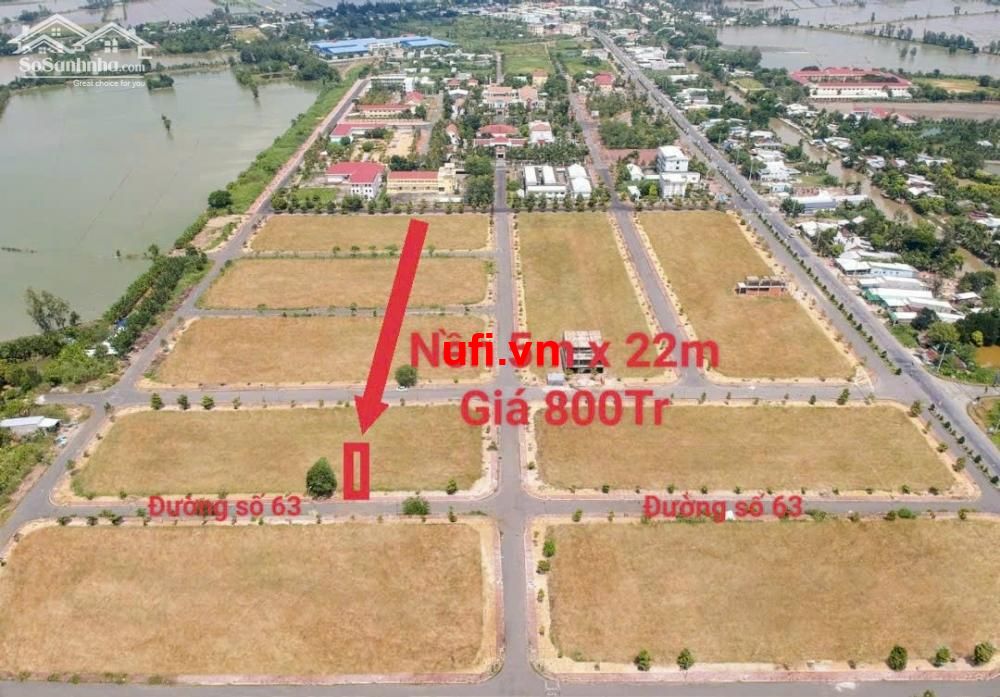 "Nền ngộp bán nhanh giá rẻ đường số 63 - kdc hành chính huyện vĩnh thạnh"