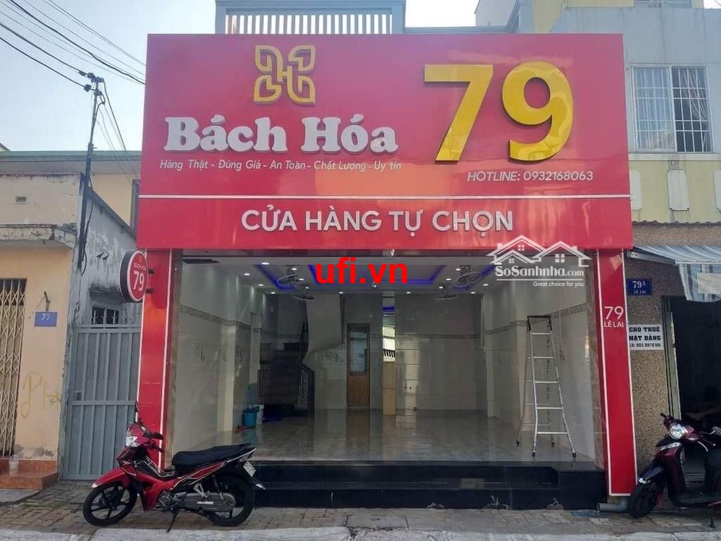 "Cho thuê showroom 11m mặt tiền đường lê hồng phong"