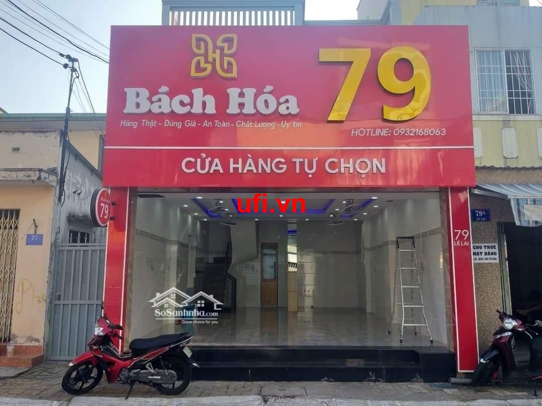 "Cho thuê showroom 11m mặt tiền đường lê hồng phong"