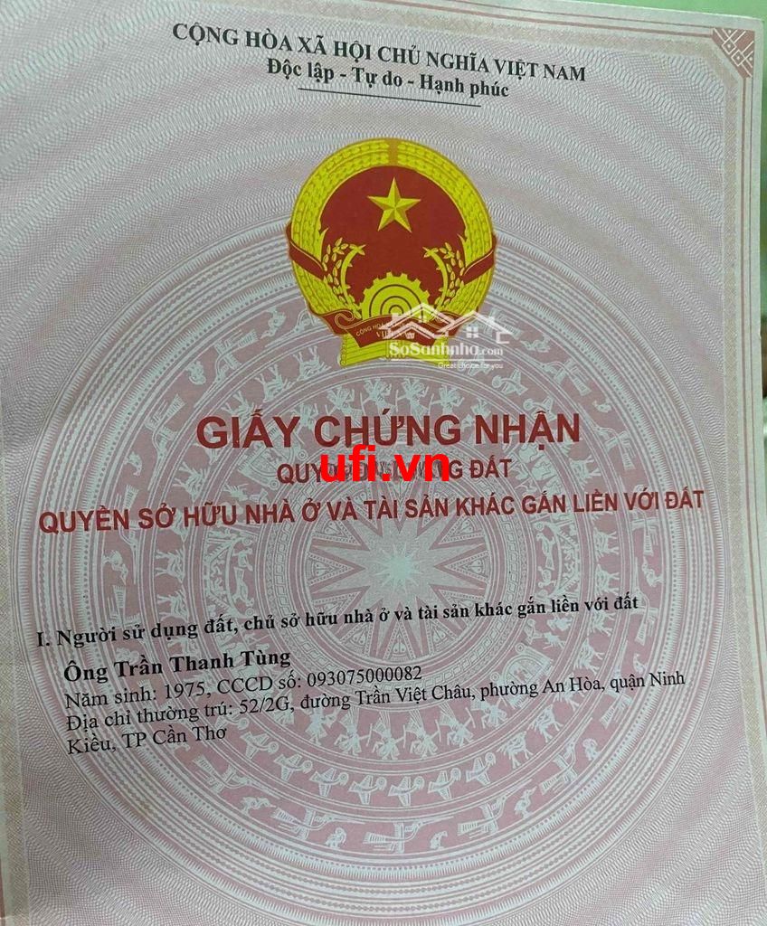 "đất so hồng công nghiệp.hem nguyễn chí thanh.tổng dt 450.9"