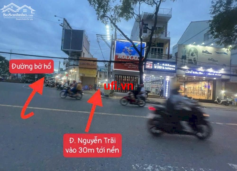 "Nền thổ cư hẻm 13 cách đường nguyễn trãi 30m"