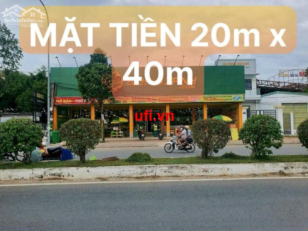 "Bán đất mặt tiền đường nguyễn văn cừ khu cồn khương