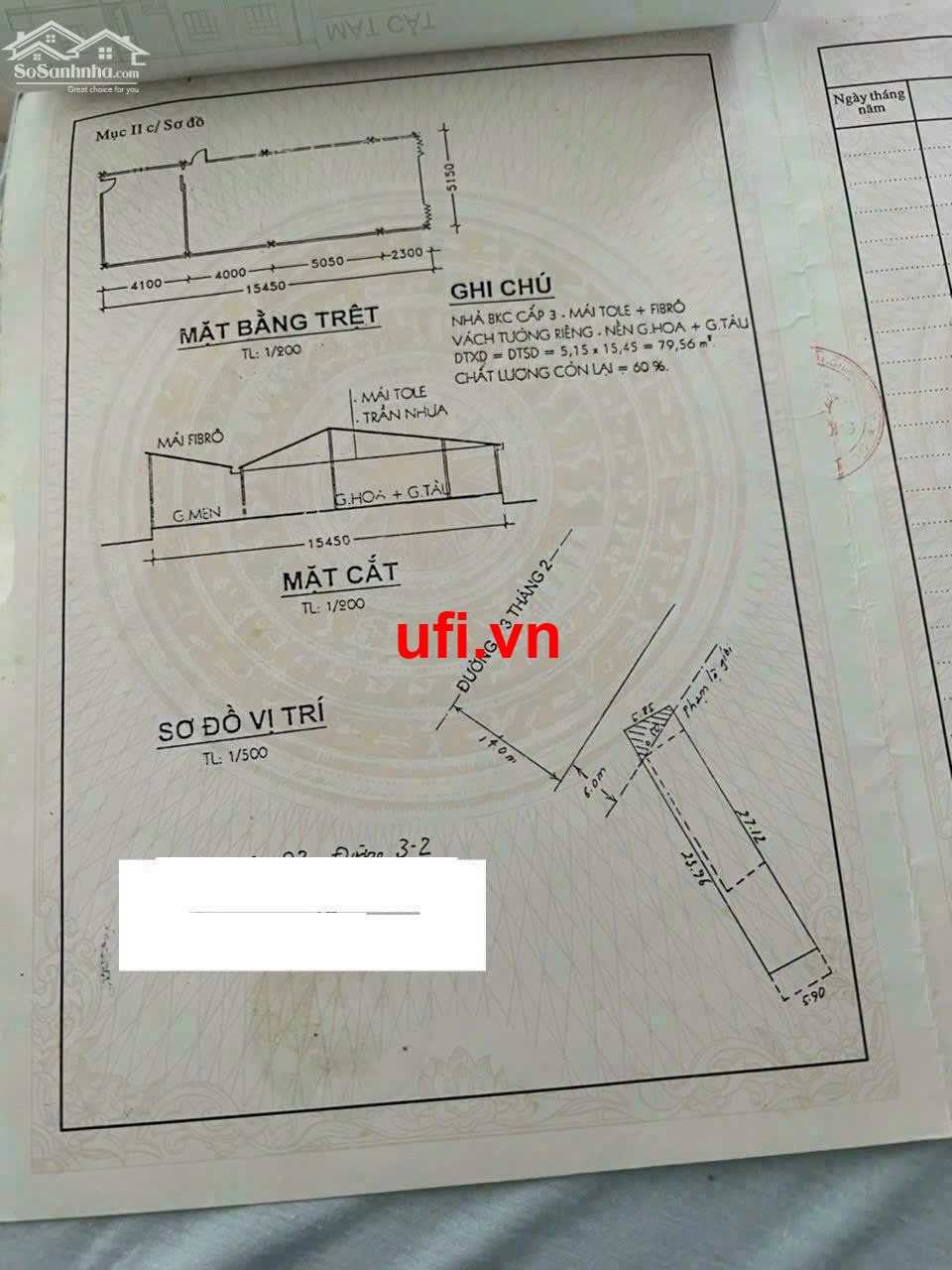 "Nhà vị trí vip đối diện cổng a đhct mặt tiền đường 3/2"