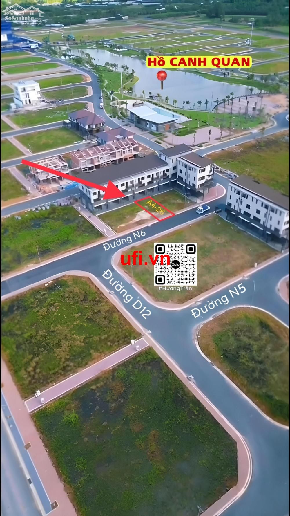 "Bán nền (a4-26) 90m2