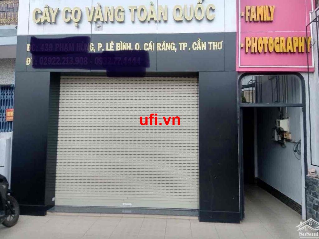 "Bán nhà mặt tiền phạm hùng"